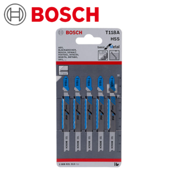List ubodne pile testere 5 kom. T118A Bosch 2608631013