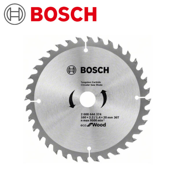 Rezna ploča - list kružne pile za cirkulare za drvo Bosch 2608644374 ECO 160x2.2/1.4x20/16mm