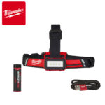 Aku čeona lampa za glavu - punjiva Milwaukee L4 HLRP-301 4933479767 sa 3Ah baterijom i USB punjačem