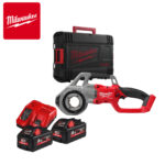 Aku urezivač navoja za cijevi Milwaukee M18 FPT114-802CA 1 ¼″ 18V sa priborom dvije 8Ah baterije i punjačem u koferu 4933479421