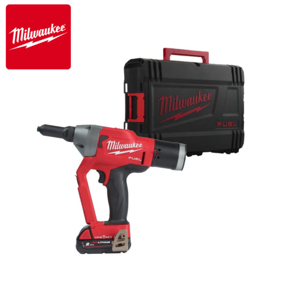 Aku pištolj za pop nitne Milwaukee M18 ONEFPRT-0X 4933478601 18V u koferu