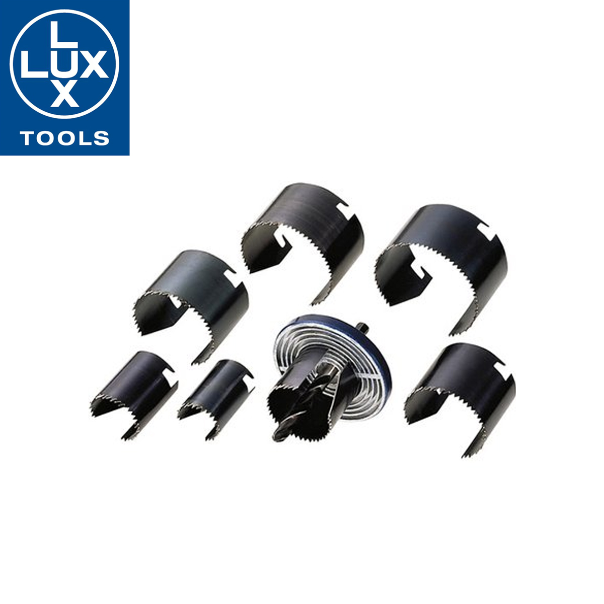 Set kružnih kronera 25-62mm 9 komada Lux 4007871025022 Set kruna-kronera Lux 25-62mm 9-dijelni 4007871025022