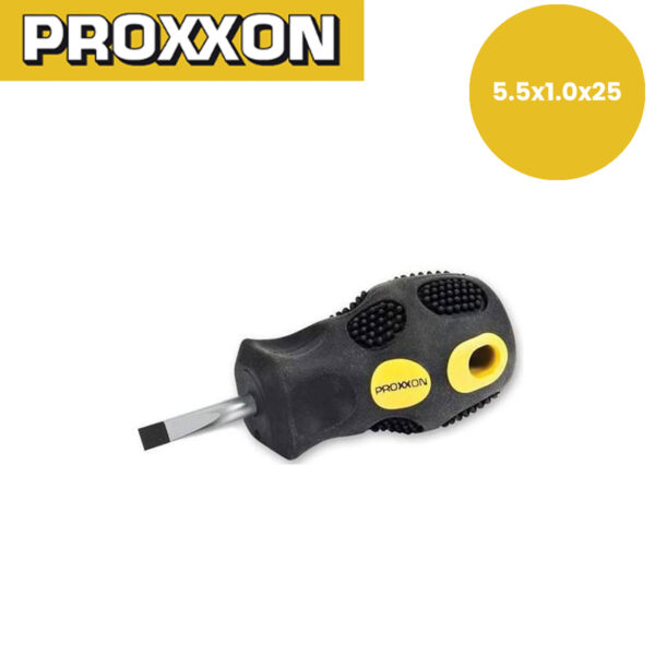 Pljosnati izvijač - šarafciger kratki Proxxon 5.5x1.0x25mm 22026