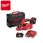 Aku blanjalica-blanja-hoblerica Milwaukee M18 BP-402C 4933451114 18V sa dvije 4Ah baterije i punjačem u koferu