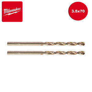 Burgije - boreri za bušilice Milwaukee 4932352351 HSS-G 3.5x39x70mm 2 komada