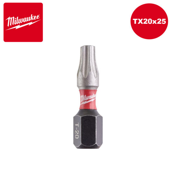 Set bitova za bušilice Milwaukee 4932430875 TX20x25mm 25kom