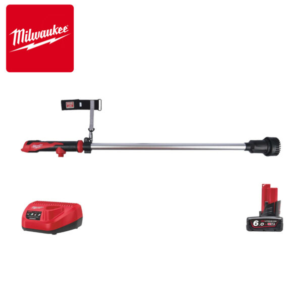 Aku pumpa za čistu vodu sa brušenim štapom Milwaukee M12 BSWP-601 12V sa 6Ah baterijom i punjačem 4933479640
