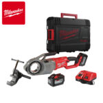 Aku urezivač navoja za cijevi Milwaukee M18 FPT2-121C 4933478597 2'' 18V sa 12Ah baterijom i punjačem u koferu