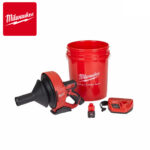 Aku uređaj za čišćenje odvoda u kanti Milwaukee BDC6-202C 6mm M12 sa dvije 2Ah baterije i punjačem 4933451635