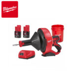 Aku uređaj za čišćenje odvoda u kanti Milwaukee BDC8-202C 8mm M12 sa dvije 2Ah baterije i punjačem 4933451633