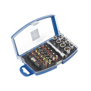 Set bitova i nasadnih ključeva Lux Classic 397960 34-dijelni