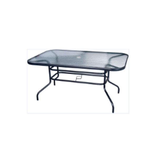 Baštenski metalni sto AMS AM-089 70x120x70