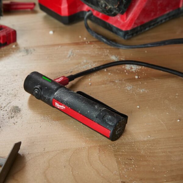 Aku ručna baterijska lampa Milwaukee IR FL500 4933478586 500lm