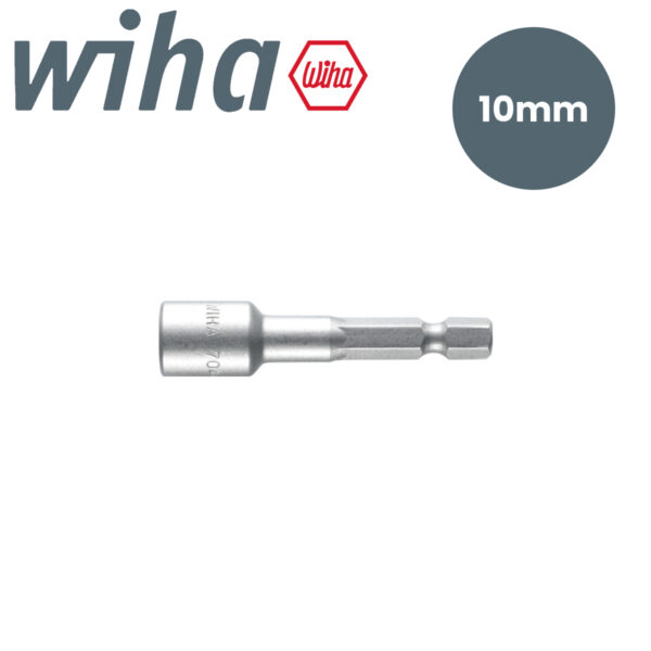 Magnetni nasadni ključ za izvijače-šarafcigere Wiha 04632 1/4" 10mm