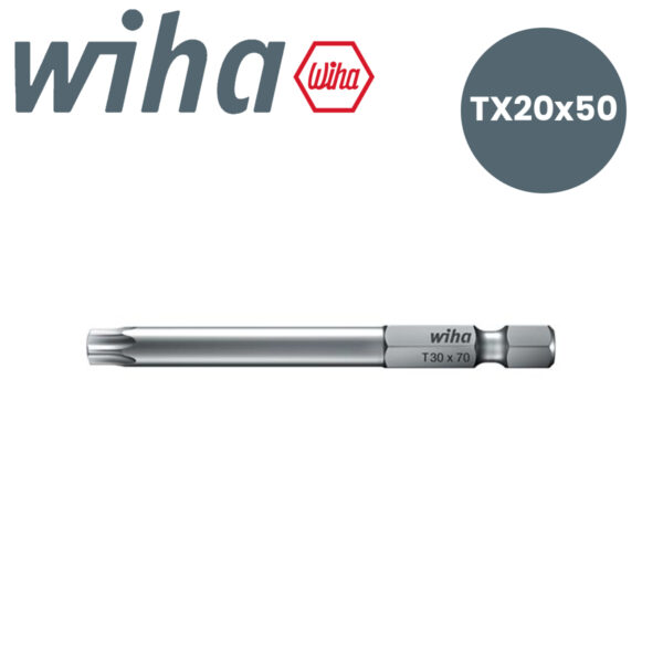 Torx bit za izvijače-šarafcigere - dugi Wiha 32308 T20x50mm