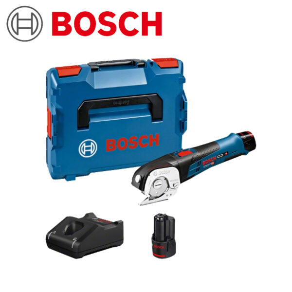 Aku škare-makaze univerzalne Bosch GUS 10.8 V-LI 06019B2904 sa 2 baterije 3.0Ah i punjačem u koferu