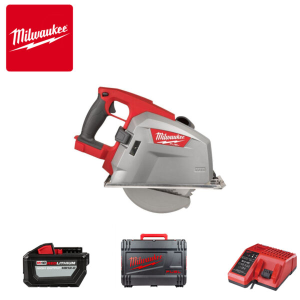 Aku ručna kružna pila - cirkular Milwaukee M18FMS190-0 4933472111 203mm 18V sa baterijom i punjačem u koferu