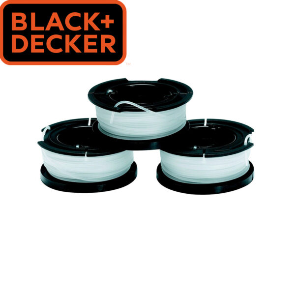 Glava za trimere sa reznom niti-silkom Black+Decker A6485 3kom.