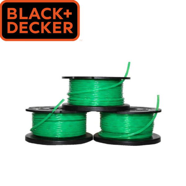 Glava za trimere sa reznom niti-silkom Black+Decker A6486 10m 2.0mm 3kom.
