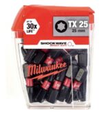 Set bitova za bušilice Milwaukee 4932430880 TX25x25mm 25kom
