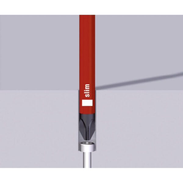 Križni izolirani izvijač–šarafciger Wiha 35395 PZ2x100mm slim VDE