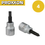 Nasadni izvijač - šarafciger - pljosnati 3/8" Proxxon FD4 23591