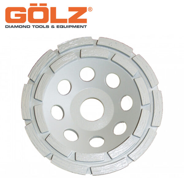 Dijamantska brusna ploča za beton - kamen GOLZ DS 22 180 180mm