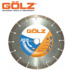 Dijamantska rezna ploča za armirani beton GOLZ DS 30 230mm