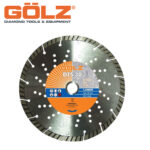 Dijamantska rezna ploča za armirani beton - kamen GOLZ DTS 30 230mm