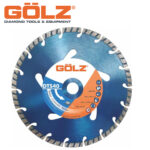 Dijamantska rezna ploča za armirani beton - kamen GOLZ DTS 40 230mm
