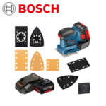 Aku vibraciona brusilica - šlajfarica Bosch GSS 18V-10 06019D0201 1.6mm sa 2 baterije 5.0Ah i brzim punjačem u koferu