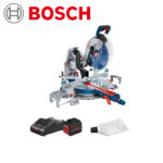 Aku potezno nagibna pila - štucer Bosch 18V-305 GDC 0601B43001 305mm sa 2 baterije 12.0Ah i brzim punjačem u koferu