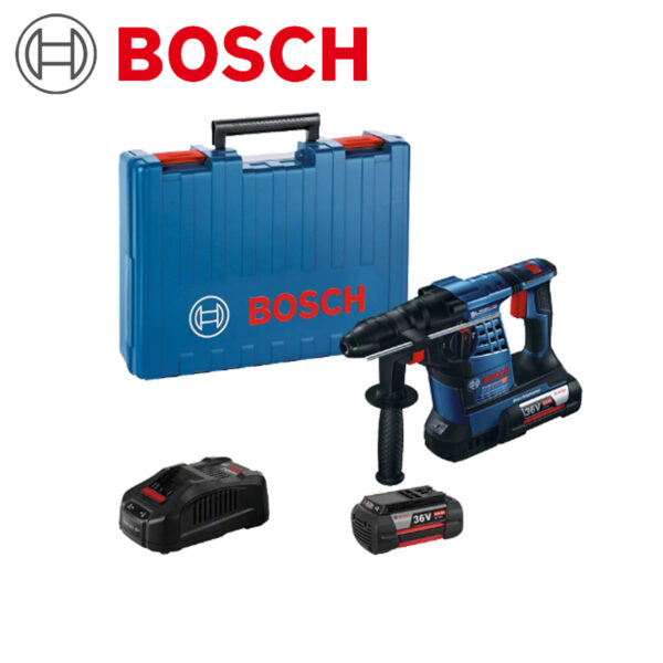Aku udarna bušilica Bosch GBH 0611907003 36 V-LI PLUS SDS PLUS sa 2 baterije 4.0Ah i brzim punjačem u koferu