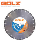 Dijamantska rezna ploča za armirani beton GOLZ LT30 350 350mm