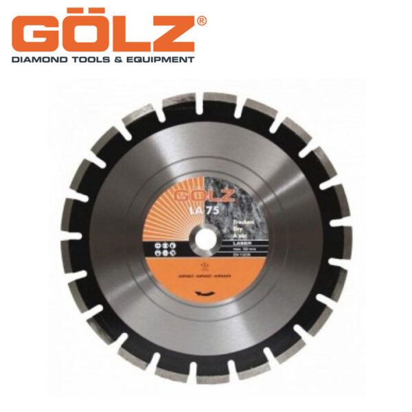 Dijamantska rezna ploča za asfalt GOLZ LA 75 450 450mm