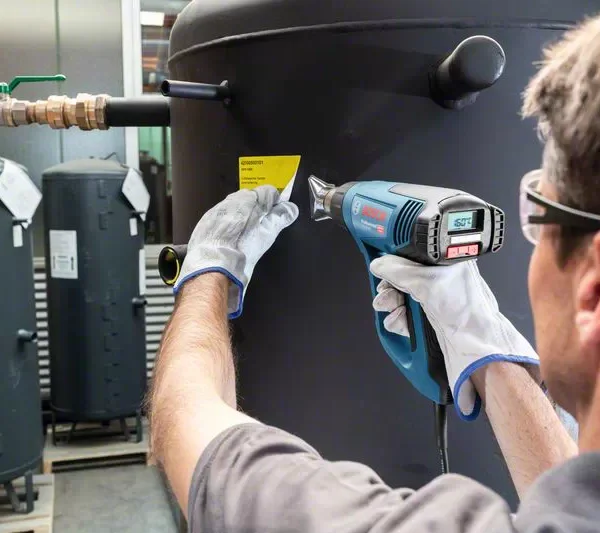 Električni pištolj za vrući zrak - fen Bosch GHG 23-66 06012A6301 2300W sa nastavcima