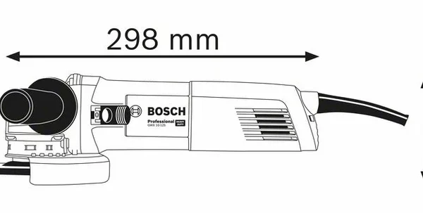 Električna ugaona - kutna brusilica Bosch GWX 10-125 06017B3000 125mm 1000W