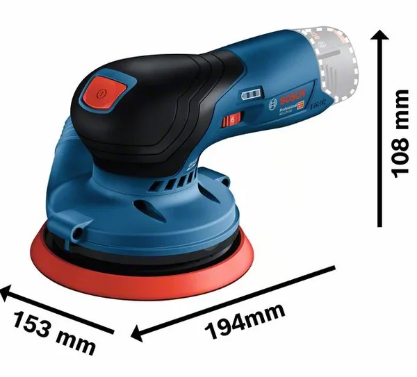 Aku ekscentrična - rotaciona brusilica Bosch GEX 12V-125 0601372101 125mm