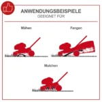 Samohodna benzinska parkovska kosilica–kosačica Scheppach MS161-46 3.5KS 46cm