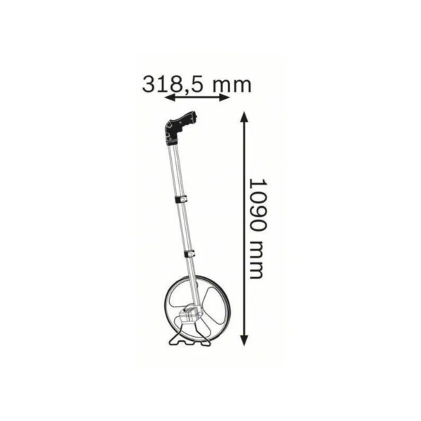 Točak za mjerenje BOSCH GWM 40 Professional 0601074100