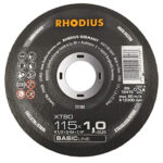 Rezna ploča za brusilice Rhodius BasicLine XT80 - T41 115mm