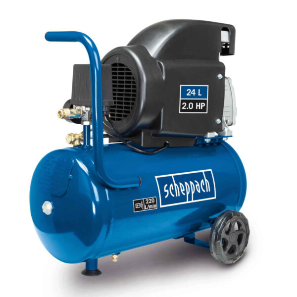 Električni monofazni kompresor Scheppach HC26 1500W 24l 8bar