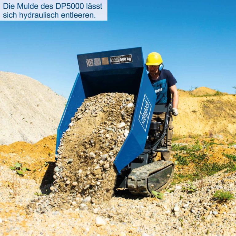 Benzinske motorne civare - kolica Scheppach DP5000 5.6KS 500kg