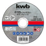 Rezna ploča za brusilice - Inox KWB 711812 125x1.0mm