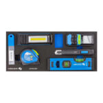 Set ručnih i mjernih alata sa lampom HOEGERT HT7G157 15-dijelni