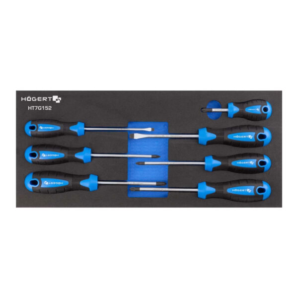 Set izvijača - šarafcigera HOEGERT 7-dijelni HT7G152