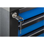 Kolica za alat sa 6 ladica sa zaključavanjem HOEGERT HT7G045