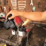 Električni oštrač lanaca za motorne pile - motorke Scheppach 220W KS1200