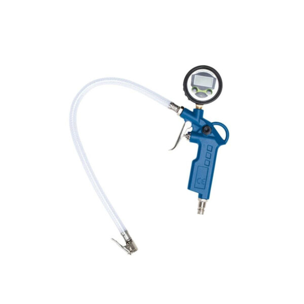 Pištolj za kompresor za duvanje-puhanje guma sa digitalnim mjeračem Scheppach 7906100736