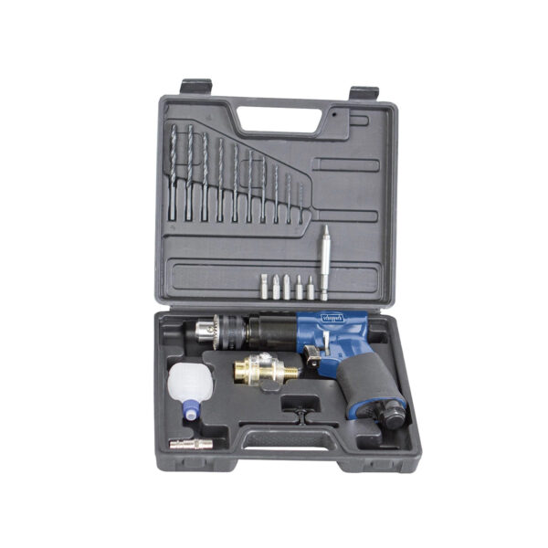 Pneumatska bušilica-odvijač sa setom pribora Scheppach 7906100714 6.3bar